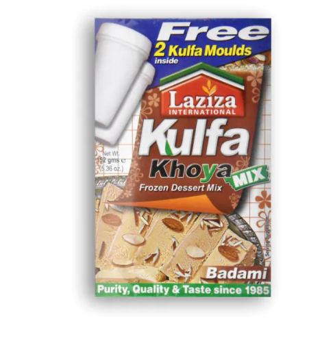 LAZIZA Kulfa Khoya Frozen Dessert Mix Pistachio 5.36 OZ